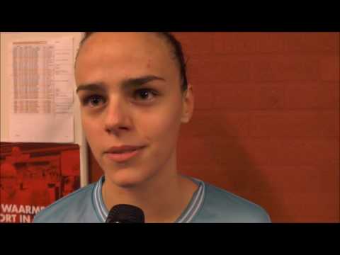 Amber Maximus na KAA Gent Ladies – DVC Eva’s Tienen op 14.10.2016