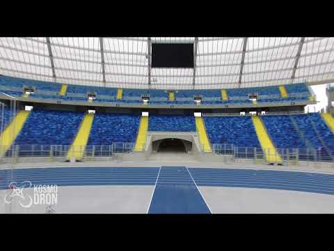 Stadion Śląski Chorzów - Płyta boiska z lotu ptaka