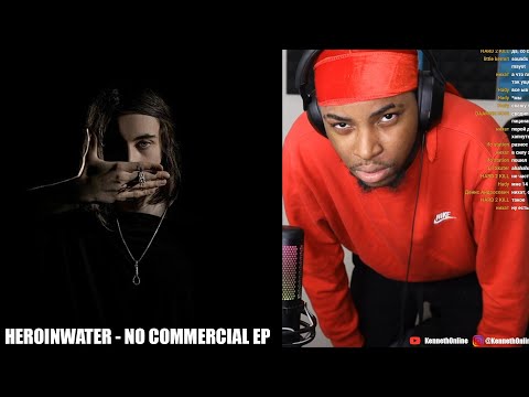KennethOnline Reacts to HEROINWATER NO COMMERCIAL LYRICS FULL ALBUM  | РЕАКЦИЯ ИНОСТРАНЦА