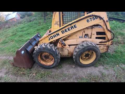 Buying and fixing a john deere 675b skid steer