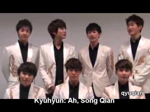 Kyutoria Moment: SJM mentions Victoria - Kyuhyun: "Ah, Song Qian"