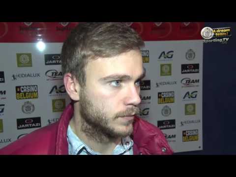 Interview Ticinovic na KSC Lokeren - Club Brugge