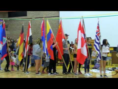 Marcos de Niza Parade of Flags