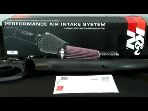 K&N 57 Series Generation II Air Intake Kit Installation on Jeep Wrangler