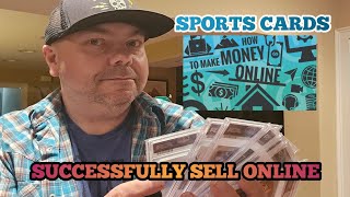 MAKING MONEY SELLING SPORTS CARDS.  HOW TO SELL ONLINE.  MY TIPS AND TRICKS