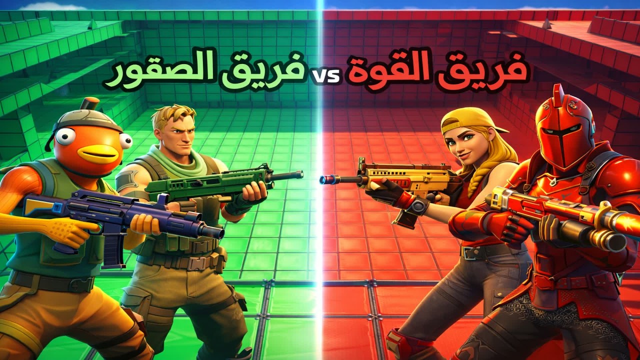 RED VS GREEN MAP FORTNITE CREATIVE NAR -  NEW MAP CODE RED VS GREEN TUTORIAL