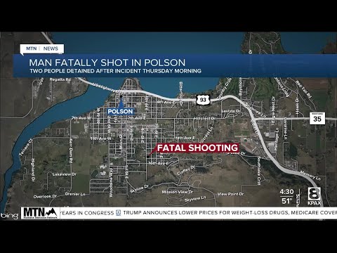 1 person dead, 2 detained after fatal Polson shooting