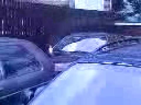 Auto in de fik !!!!(lerares)