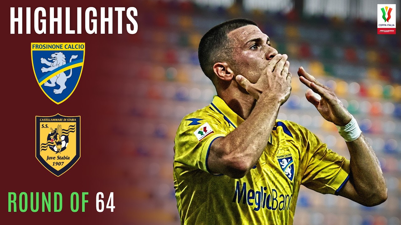 Frosinone Home Haul! | FROSINONE-JUVE STABIA 4-1 | HIGHLIGHTS | Coppa Italia Frecciarossa 2026/27