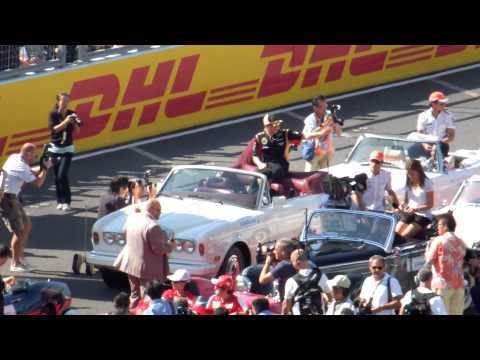 Drivers' parade in Suzuka 2013 - Kimi part 2