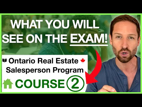 Ontario Real Estate Salesperson Course 2 EXAM: WHAT YOU WILL SEE MOST! (TRESA UPDATED)
