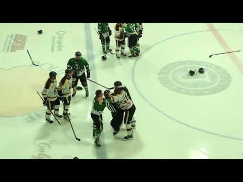 Fight/Bagarre Dave Hamel vs Hubert Poulin + Poulin refuse Hamel 24/02/2023