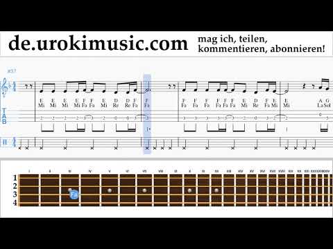 Banjounterricht (Irischer Tenor) Imagine Dragons - Natural Noten Lernen um-ih995