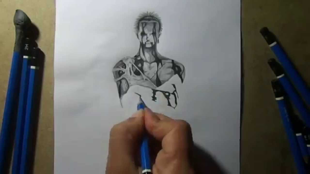 Pencil Drawing - Zoro (One piece)