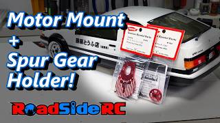 Worthy Upgrade?  Motor Mount & Spur Gear Holder for Kyosho Fazer D2:  Installed and Tested!