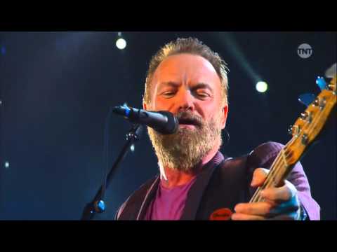 Sting performs at 2016 NBA All-Star Game Halftime Show (HD).