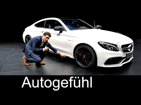 New Mercedes C-Class Coupé & AMG C63S first preview at IAA motor show - Autogefühl