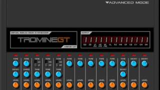 Video thumbnail for TromineGT -  Roland TR-808 Style Drum Synthesizer by Ruben Yevgeny Hymov