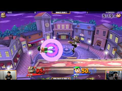 Ultra WBB #118 | Rozics (Fox) vs BlazingPasta (Ness) - Winners Round 3 - Smash4