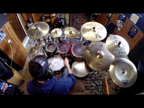 Pharrell Williams - Happy drum cover by Andrea Mattia