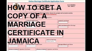 Where to Get Replacement Wedding Certificate