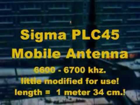 Shortwave Mobile Antenna used by HOT RADIO 6735/CoolAM Radio