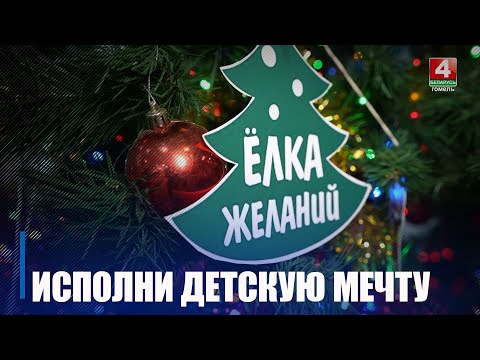 Благотворительная кампания Красного Креста «Ёлка желаний» стартовала в Беларуси