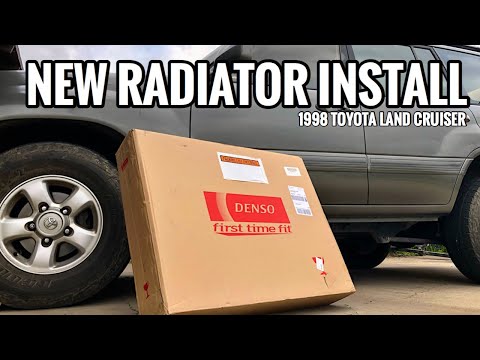 New Radiator Install - 100 Series Land Cruiser Overland Build | #NINE8LC