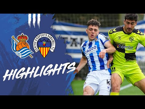 HIGHLIGHTS | J30 - 1ª RFEF | Sanse 1 - 1 CE Sabadell | Zubieta | Real Sociedad