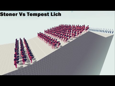 207v17 Stoner Vs Tempest Lich-Totally Accurate Battle Simulator
