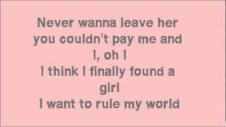 Crazy But True - Cody Simpson lyrics onscreen