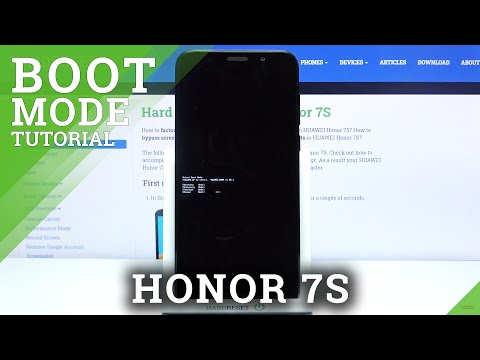 How to Open Boot Mode in HONOR 7S– Activate Boot Mode