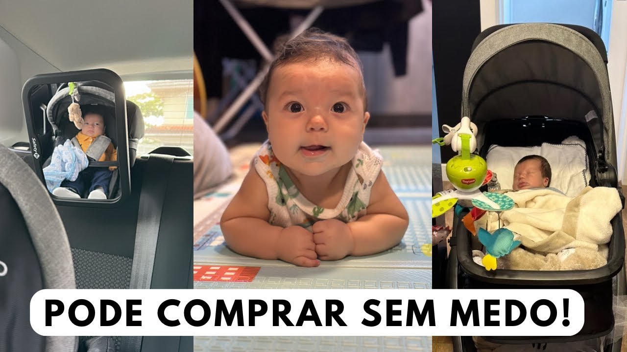 ITENS ESSENCIAIS PRO ENXOVAL DO BEBÊ ✨ pode comprar SEM medo!