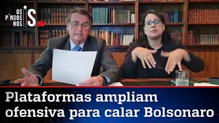 YouTube remove nova live de Bolsonaro no canal de Os Pingos nos Is