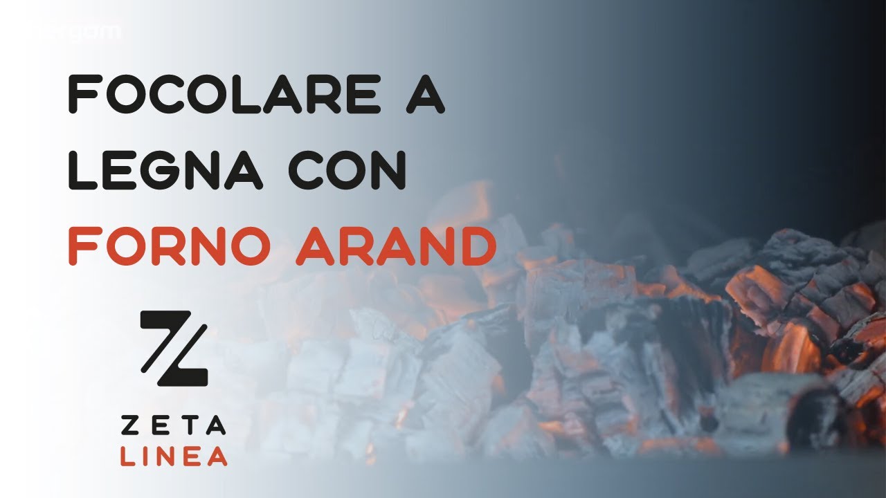 Focolare a legna con forno Aranda - Hergom