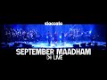 September Madham Staccato Freshly Brewed Collective AR Rahman