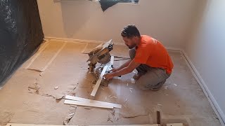 CORTANDO RODAPÉ DE POLIÉSTERENO sem TRINCAR. como cortar rodape de PLÁSTICO sem trincar os CORTES...