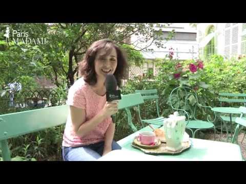 バルコニーの床材連動木製スラブ