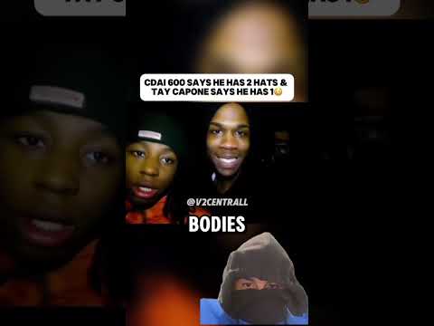Cdai 600 and Tay600 say how many bodies they have 🤯🤯 #tay600 #cdai #chicago #trending #hiphop