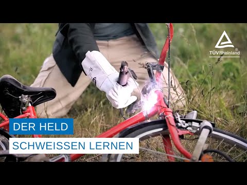 "Der Held" – Schweissen lernen mit der TÜV Rheinland Akademie