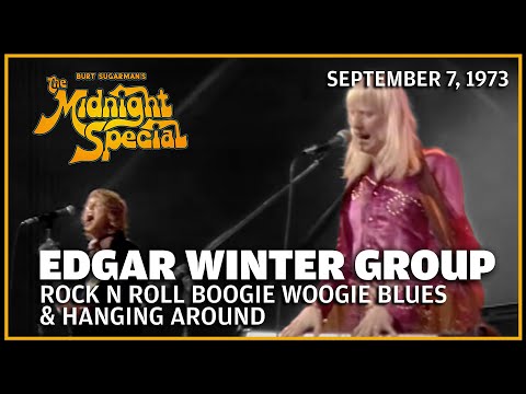 Rock N Roll Boogie Woogie Blues & Hanging Around - Edgar Winter Group | The Midnight Special