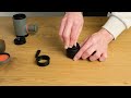 Портативна еспресо-кавоварка Wacaco Minipresso GR2, механічна, для меленої кави