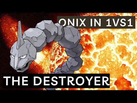 Onix is completely broken in Pokemon Showdown 1vs1