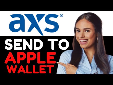 HOW TO SEND AXS TICKETS TO APPLE WALLET 2024! (FULL GUIDE)