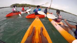 preview picture of video 'kayaking in UAE'