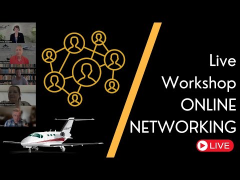 Live Workshop - Online Networking for Aviation Professionals
