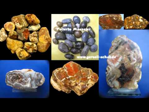 Achate vom Niederrhein bei, www.geroell-achat.de.