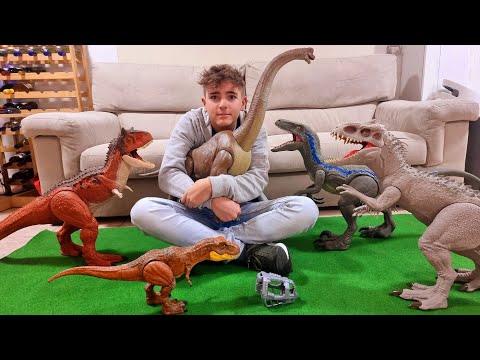 SONO CIRCONDATO! - Dinosauri di JURASSIC WORLD - Leo Toys
