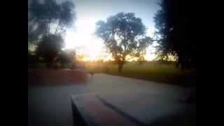 preview picture of video 'Hartford WI Skate Park Parkour'