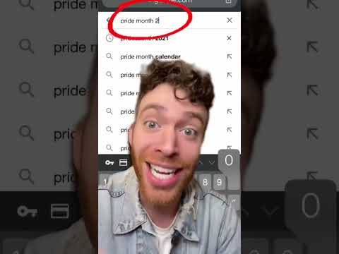 GOOGLE’S GAY SECRET 🏳️‍🌈👏👏👏 do NOT tell anyone until June! This was 2021 but they do every yr🥹